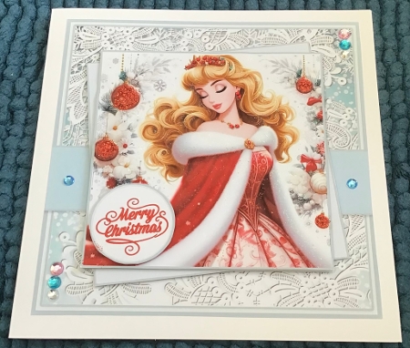 6x6 Princess Aurora Magical Christmas Princess by Sharron Hylton