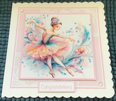 Ballerina #1 Mini Kit 7x7 by Sharron Hylton