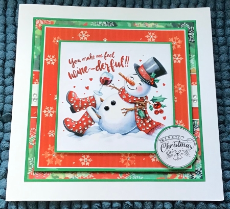 Merry Snowman Kit-9 by Sharron Hylton