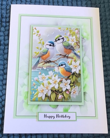 Tropical Birds 1 - Mini Kit by Sharron Hylton