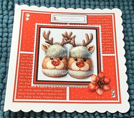 Christmas Slippers by Sharron Hylton