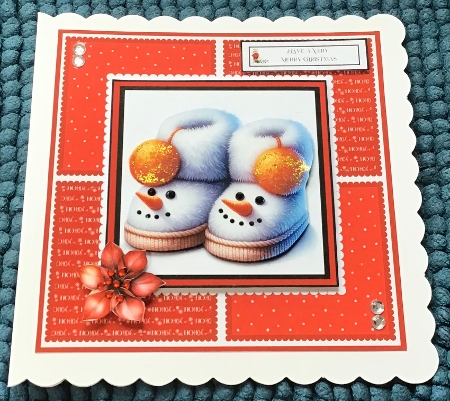Christmas Slippers by Sharron Hylton