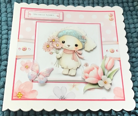 Pups and Posies by Sharron Hylton