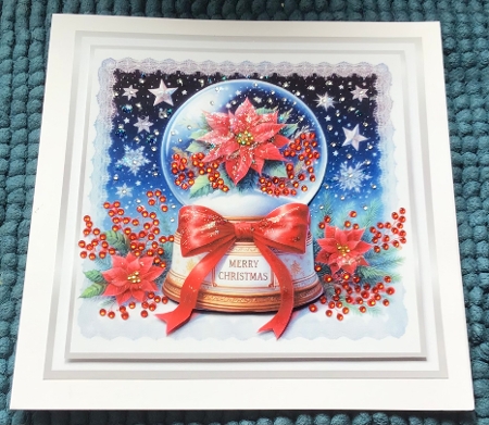 silver snow globe 1 by Sharron Hylton