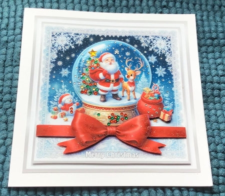 silver snow globe 2 by Sharron Hylton