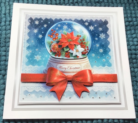 silver snow globe 5 by Sharron Hylton