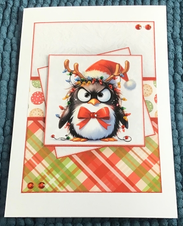 Angry Penguin Mini Kit by Sharron Hylton