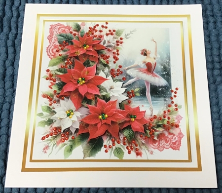 ballerina at christmas by Sharron Hylton