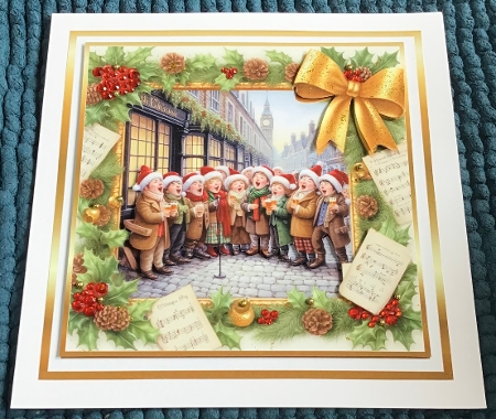  carol singers at the pub by Sharron Hylton
