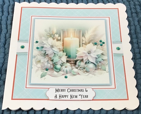 Elegant Christmas Candles by Sharron Hylton
