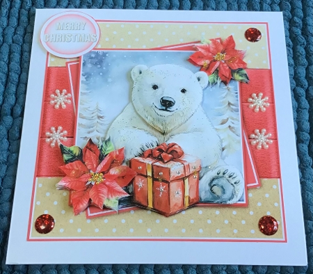 Christmas Bear 4 by Sharron Hylton