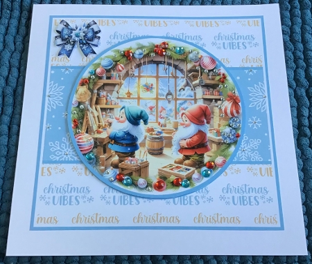 Santas Workshop #1 Mini Kit 7x7 by Sharron Hylton