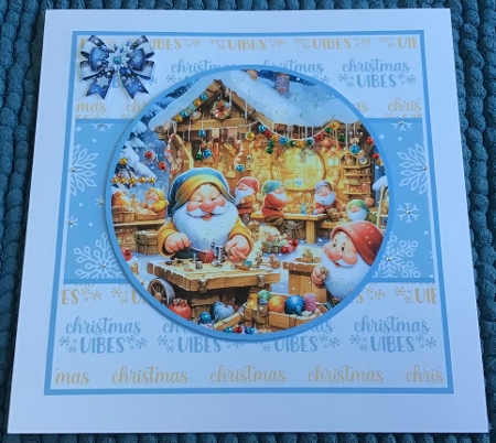 Santas Workshop #1 Mini Kit 7x7 by Sharron Hylton