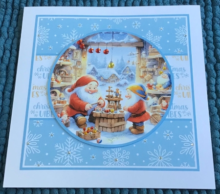 Santas Workshop #2 Mini Kit 7x7 by Sharron Hylton