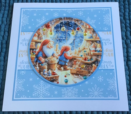 Santas Workshop #2 Mini Kit 7x7 by Sharron Hylton