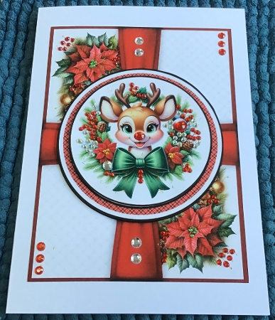 Happy Christmas from Rudolph by Sharron Hylton