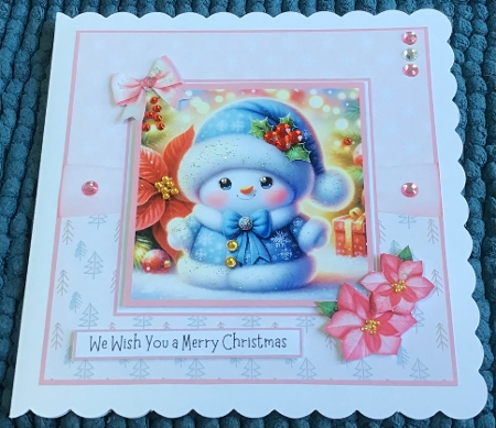 A Jolly Holly Christmas Snowman by Sharron Hylton