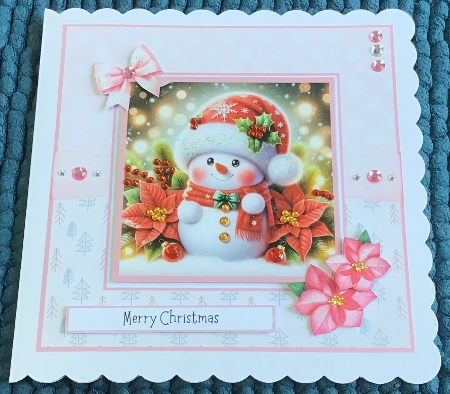 A Jolly Holly Christmas Snowman by Sharron Hylton