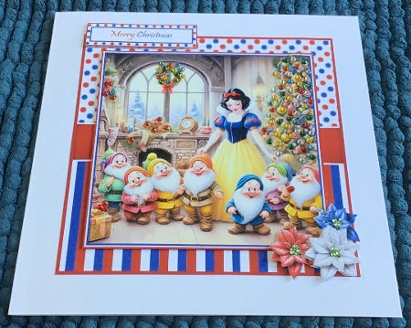Snow White Christmas Mini Kit With Set Of 4 Toppers by Sharron Hylton