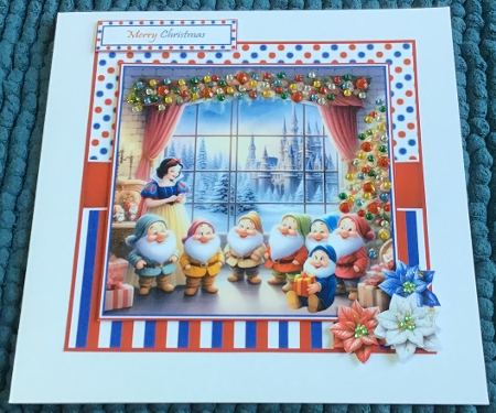 Snow White Christmas Mini Kit With Set Of 4 Toppers by Sharron Hylton