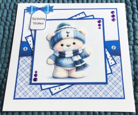 Football Fan Teddies #2 by Sharron Hylton