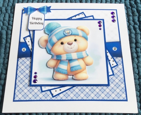 Football Fan Teddies #2 by Sharron Hylton