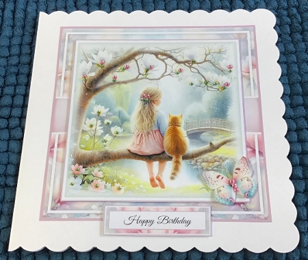 The Magnolia Tree With Set Of 4 Toppers by Sharron Hylton