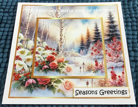 floral christmas splendour 6 by Sharron Hylton