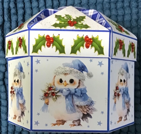FTBM Christmas Owl by Sharron Hylton