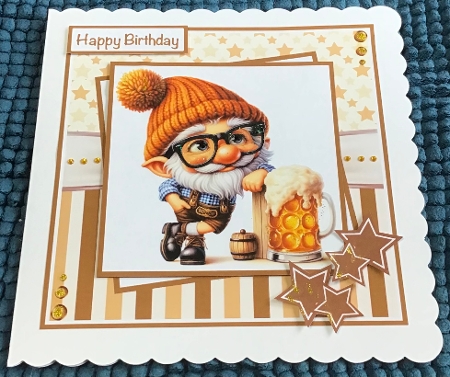 Beer OClock Mini Kit 7x7 by Sharron Hylton