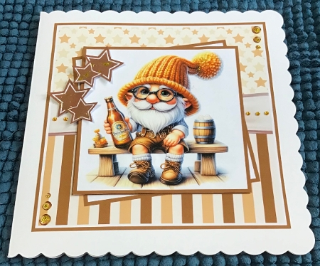 Beer OClock Mini Kit 7x7 by Sharron Hylton