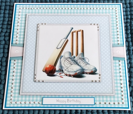 Sports Gear - 8x8 Card Fronts by Sharron Hylton