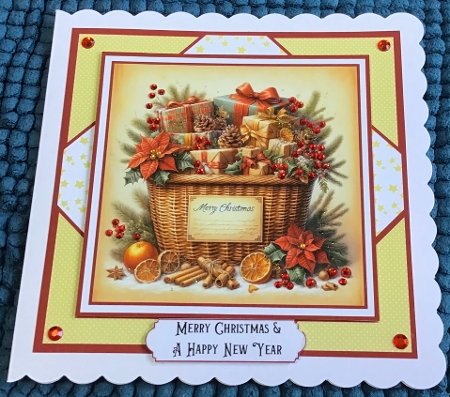 Festive Christmas Baskets by Sharron Hylton