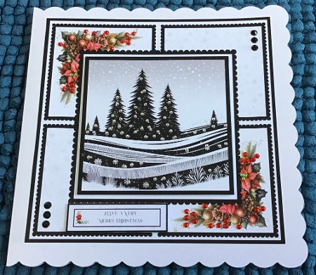 Christmas Silhouettes by Sharron Hylton
