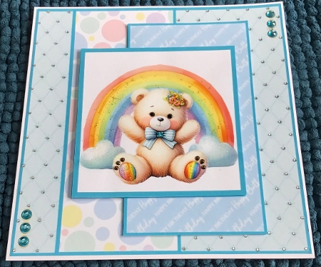 Animal Birthday Greetings - 8x8 Card Fronts by Sharron Hylton