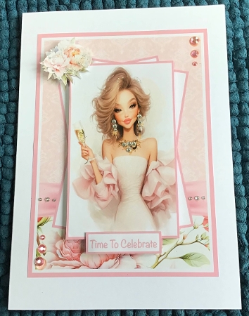 Party Girl #2 Mini Kit 5x7 by Sharron Hylton