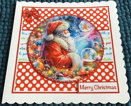Santa Claus #3 Mini Kit 7x7 by Sharron Hylton