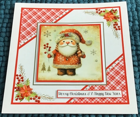 Holly Jolly Santa by Sharron Hylton