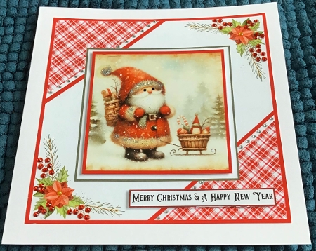 Holly Jolly Santa by Sharron Hylton