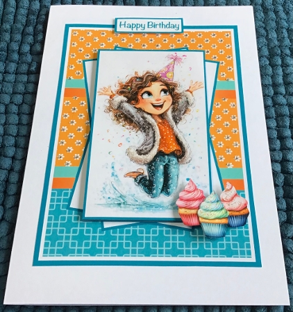 Lets Celebrate #1 Mini Kit 5x7 by Sharron Hylton