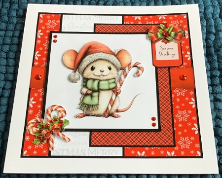 Cute Christmas Mice by Sharron Hylton