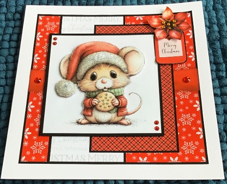 Cute Christmas Mice by Sharron Hylton