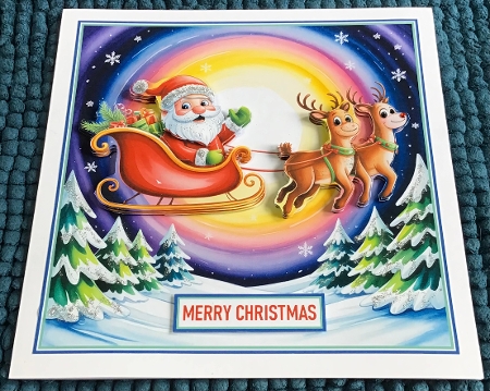 Santas Sleigh  by Sharron Hylton