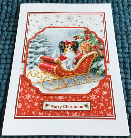 HERE COMES SANTA PAWS set 3 - request by Sharron Hylton