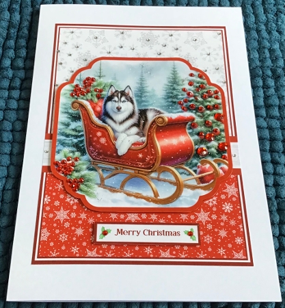 HERE COMES SANTA PAWS set 3 - request by Sharron Hylton