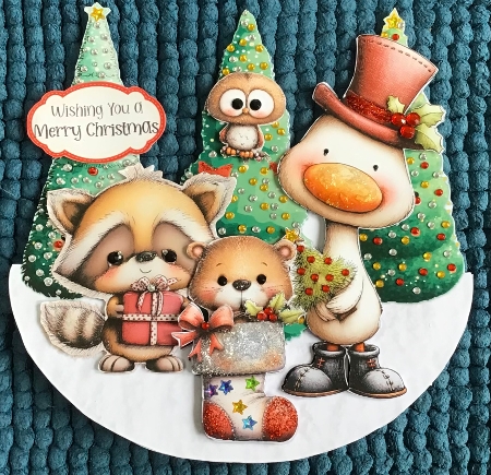 Whimsical Winter 6 by Sharron Hylton