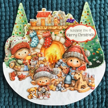 Whimsical Winter 12 by Sharron Hylton