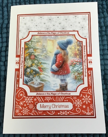 BELIEVE IN THE MAGIC 6x6 5x7 by Sharron Hylton