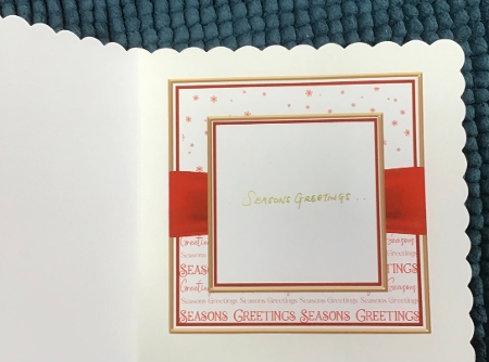 Christmas Sparkle Flowers Insert by Sharron Hylton