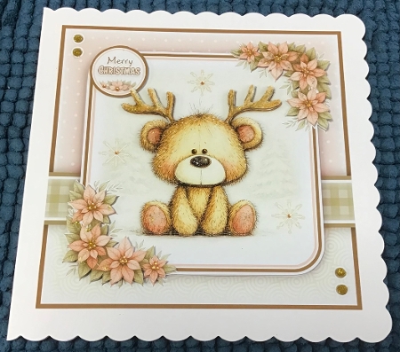 Reindeer Teddy Mini Kit by Sharron Hylton